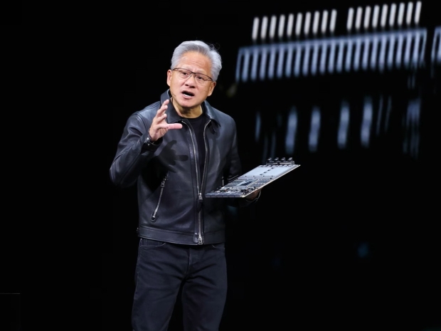 Nvidia boss appears to go all MAGA