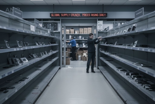 SSD Shortages Are Getting Worse